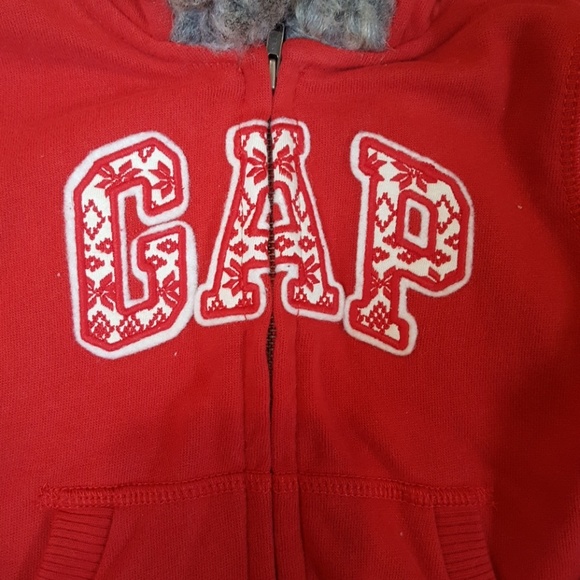 EUC Girl's 18-24mo GAP Fleece Hoodie - Picture 2 of 4